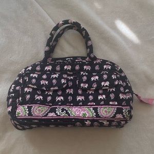 Vera Bradley pink elephants hand bag